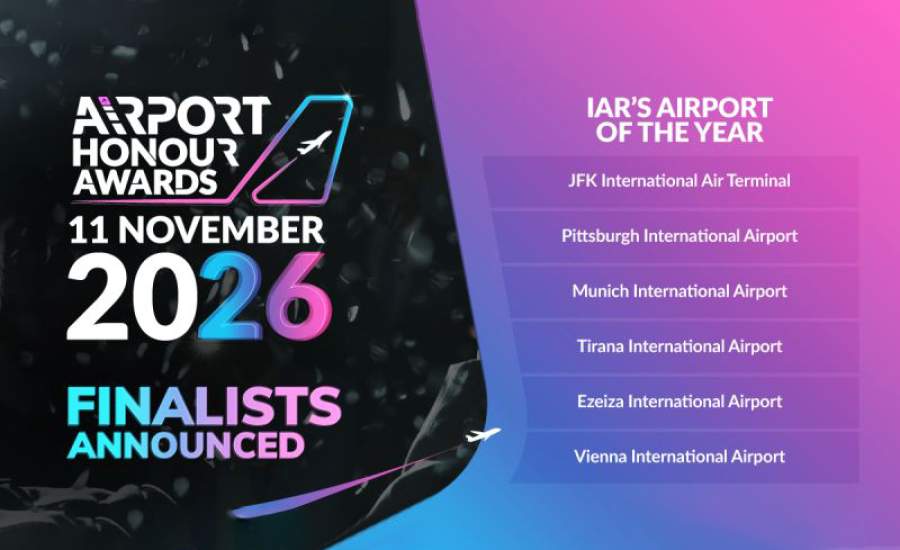 Alongside Global Aviation Leaders, Tirana International Airport listed as Finalist for “Airport of the Year 2026”