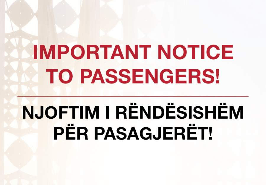 IMPORTANT PASSENGER NOTICE - Flight Cancellations Due to Air Traffic Restrictions in Italy